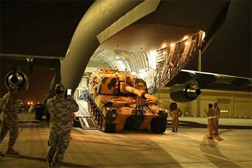 Turquía envía tercer contingente militar a Qatar