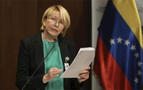 La fiscal general de Venezuela es acusada de golpista