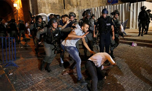 La ocupación israelí retira las puertas electrónicas de las entradas a Al Aqsa