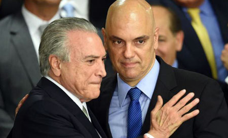 Exministro de Temer se convierte en magistrado del Tribunal Supremo