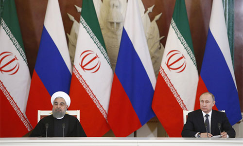 Putin y Rohaní refuerzan su alianza en Oriente Medio