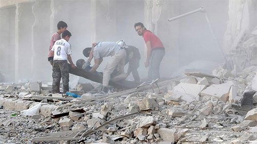 Washington “reivindica” el sangriento bombardeo en el norte de Siria