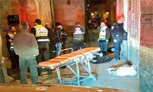 Continúan apuñalamientos contra sionistas en Al Quds ocupada