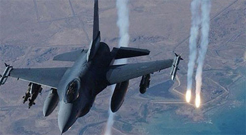 Mueren ocho líderes terroristas por bombardeos de la coalición internacional