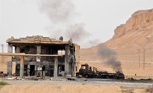 Ejército sirio amplía su ofensiva hacia el este de Palmira