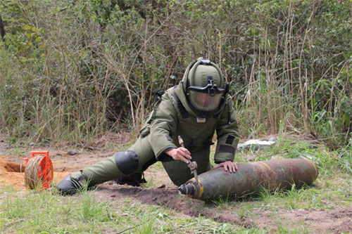 Más de 32 civiles mueren cada día por armas explosivas