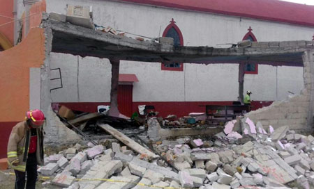 Al menos 11 heridos en una explosión pirotécnica en México