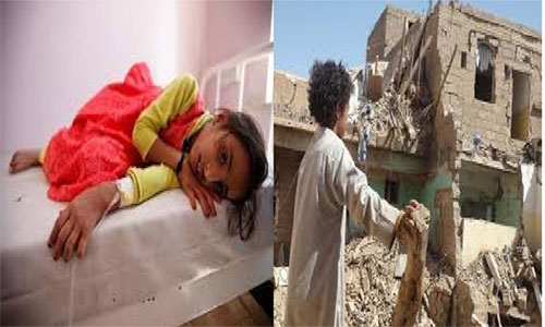 Atrapados entre la agresión saudí y el brote de cólera