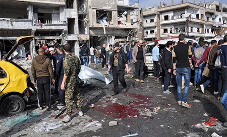 Un muerto y 13 heridos en un nuevo ataque en Damasco