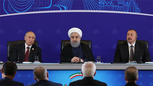 Irán, Rusia y Azerbaiyán proponen conexión Asia-Finlandia