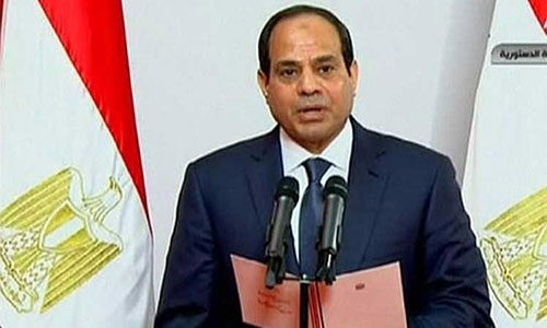 Egipto está resuelto a eliminar el terrorismo en un plazo de tres meses