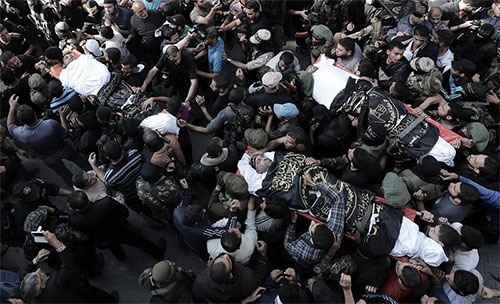 Yihad Islámica y Hamas prometen vengar la muerte de nueve palestinos