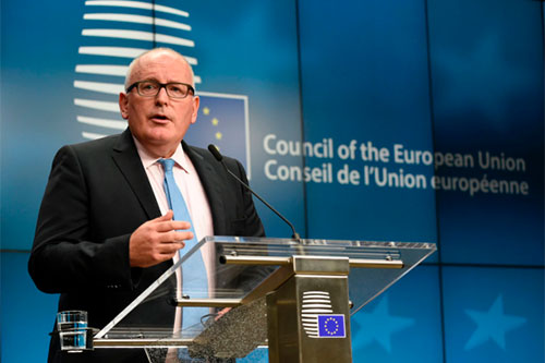 La UE califica de ilegal el referéndum de Cataluña y apoya a Rajoy