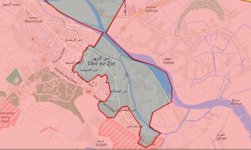 Ejército sirio encierra a Daesh en barrios de Deir Ezzor