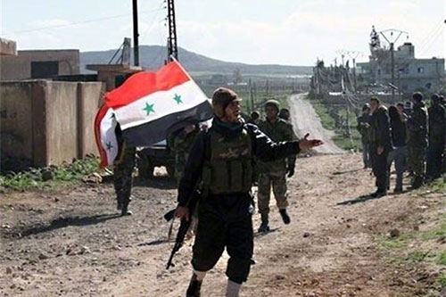 El Ejército sirio lanza un gran ataque en la zona donde murió un general