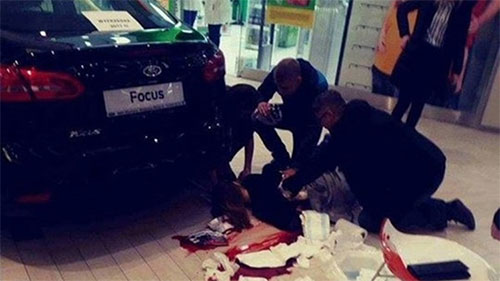 Ataque con cuchillo en un centro comercial de Polonia