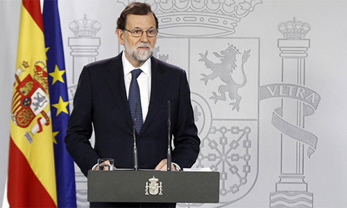 El Gobierno español activará las medidas para “restaurar la legalidad” en Cataluña