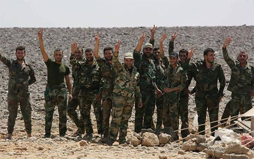 El Ejército sirio expulsa a Daesh de la zona fronteriza con Jordania