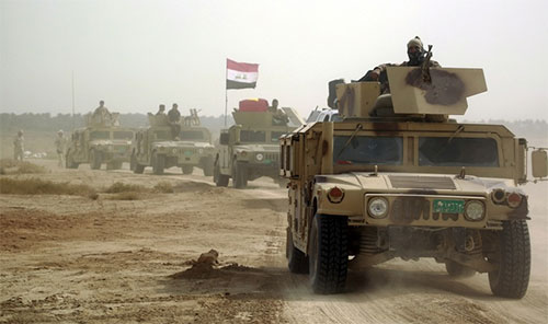 Fuerzas iraquíes se preparan para “limpiar” la frontera con Siria de Daesh