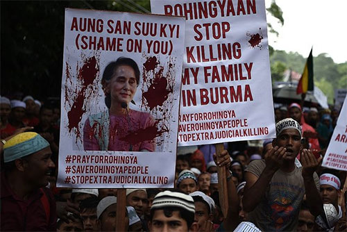 Irán llama a unidad musulmana para defender rohingyas