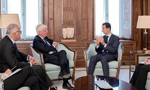 El presidente sirio denuncia que gobiernos occidentales siguen apoyando a terroristas