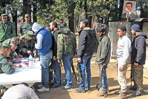Opositores armados se entregan al Ejército sirio en Hama