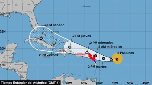 Emergencia en el Caribe y Florida ante la llegada del huracán Irma
