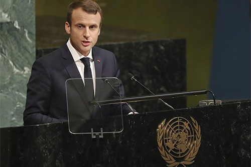 El presidente de Francia defiende el acuerdo nuclear con Irán