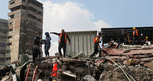 El terrible terremoto que azotó México