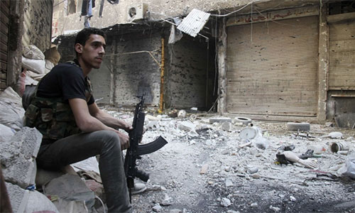 Los terroristas en zonas al sur de Damasco entre la rendición y la muerte