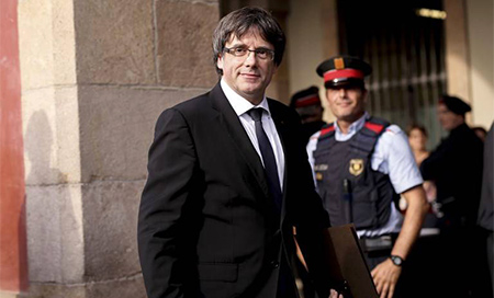 Justicia alemana deja en libertad bajo fianza a Puigdemont 