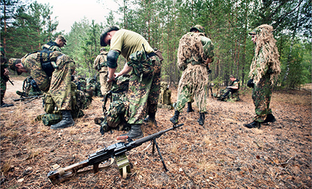 Rusia desarrolla un recubrimiento para esconder material y equipamiento técnico 
