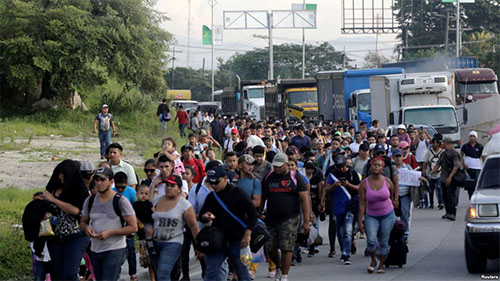 Jefe del Estado Mayor de EEUU: las tropas no entrarán en contacto con migrantes