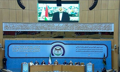 Ismail Haniya asegura que el régimen sionista no tiene futuro