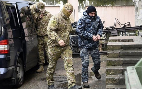 Rusia procesa a 12 de los marineros ucranianos arrestados