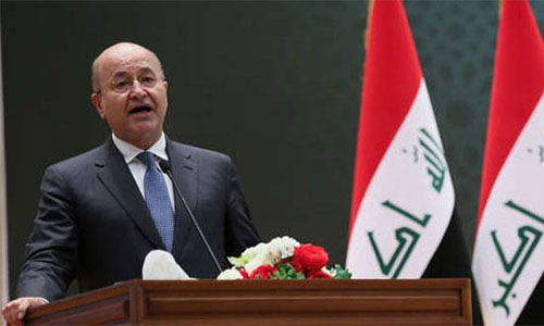 Presidente de Iraq insiste en unir los esfuerzos para poner fin a la crisis en Siria