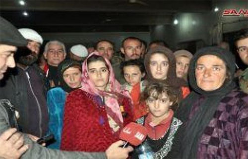 Ejército sirio libera a mujeres y niñas secuestradas por Daesh