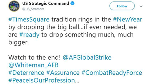 Mensaje navideño del Ejército de EEUU: Estamos listos para atacar