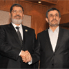 Ahmadineyad y Mursi abordan situación de Gaza