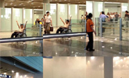 Explosión en la sala de llegada del aeropuerto de Pekín