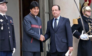 Hollande se excusa con Morales por agresión a&eacute;rea