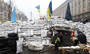 Se levantan más barricadas en Ucrania