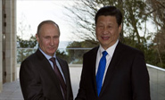 Reunión entre Putin y Xi Jinping en Sochi 