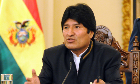 El presidente de Bolivia aseguró que &ldquo;Venezuela no está sola&rdquo;
