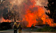 Incendios forestales recorren el sur de California