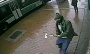 Un hombre ataca a policías de Nueva York con un hacha
