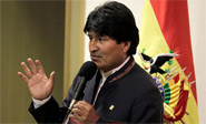 Morales: &ldquo;No es casual la rebaja del barril de petróleo&rdquo;