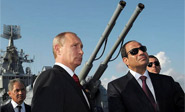 Egipto recibe a Putin como a un aliado estrat&eacute;gico
