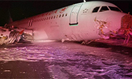 Un avión de Air Canadá se sale de la pista en Halifax