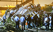 Cinco muertos y decenas de heridos al descarrilar un tren en Filadelfia